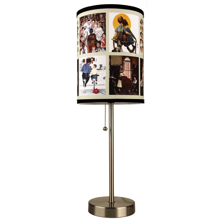 Norman Rockwell Table Lamp