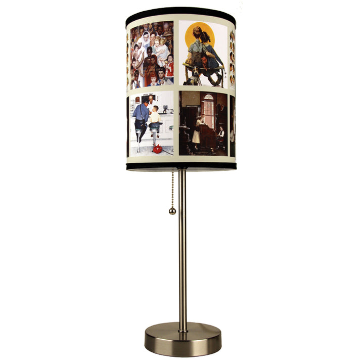 Norman Rockwell Table Lamp