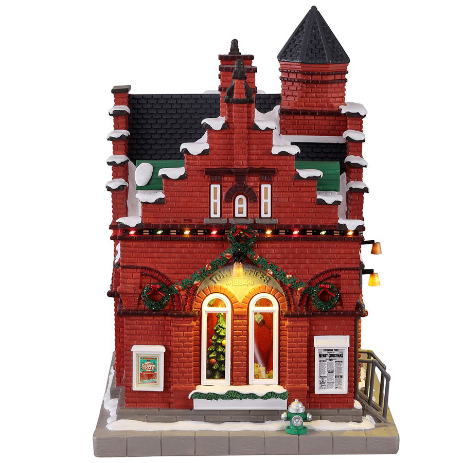 Norman Rockwell Town Offices Christmas on Main Street Stockbridge