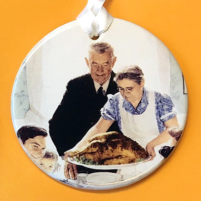 Norman Rockwell Ceramic Ornament