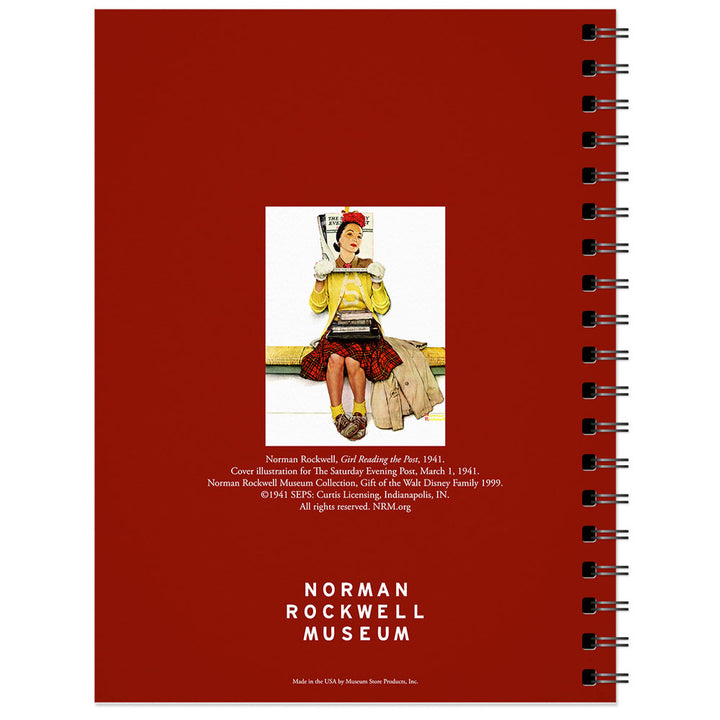 Spiral Bound Sketchbook: Cover Girl