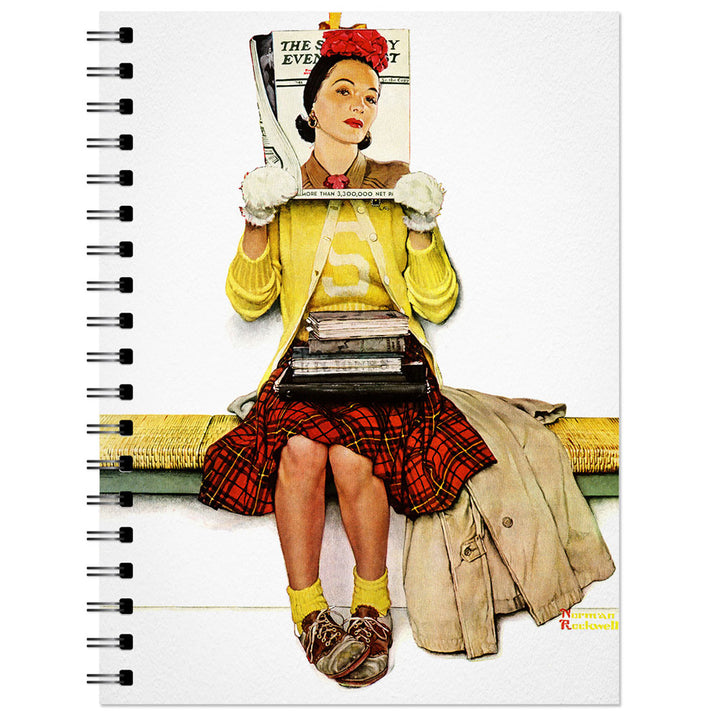 Spiral Bound Sketchbook: Cover Girl