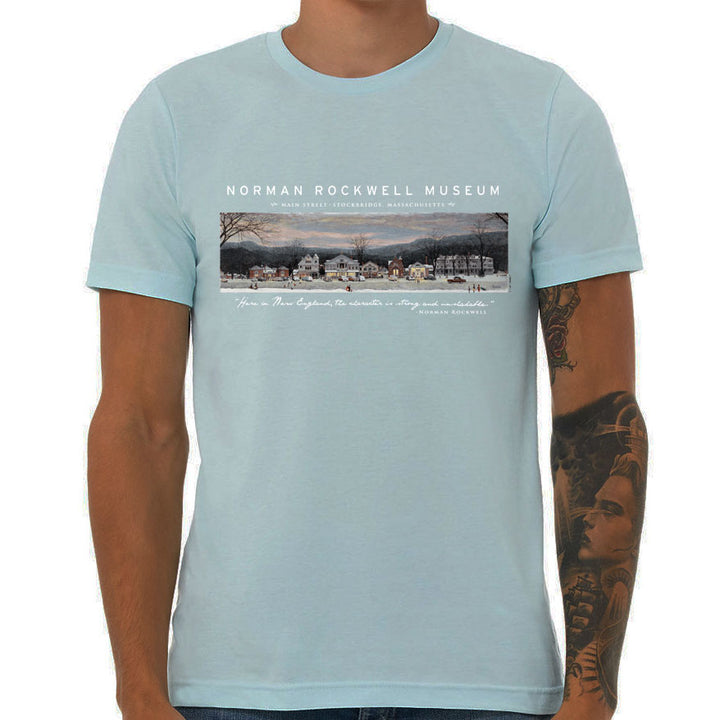 Norman Rockwell's Main Street Stockbridge T-Shirt