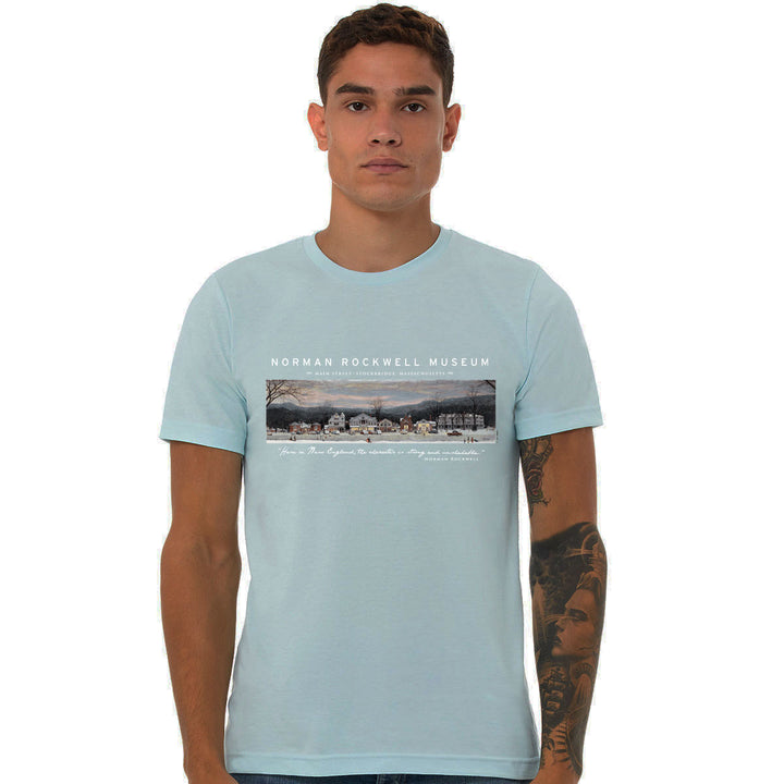 Norman Rockwell's Main Street Stockbridge T-Shirt