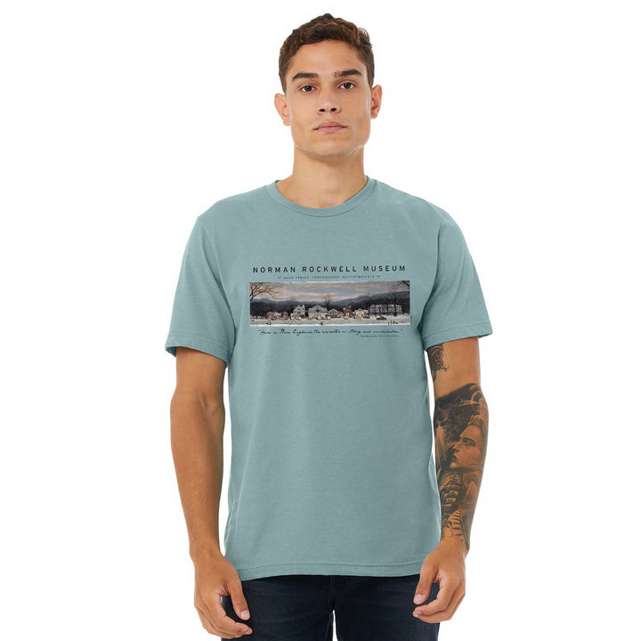 Norman Rockwell's Main Street Stockbridge T-Shirt