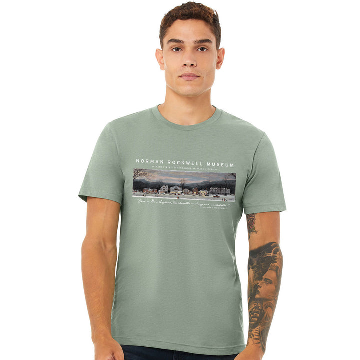 Norman Rockwell's Main Street Stockbridge T-Shirt