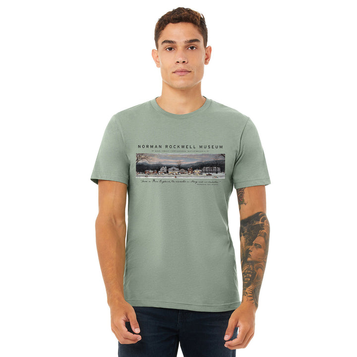 Norman Rockwell's Main Street Stockbridge T-Shirt