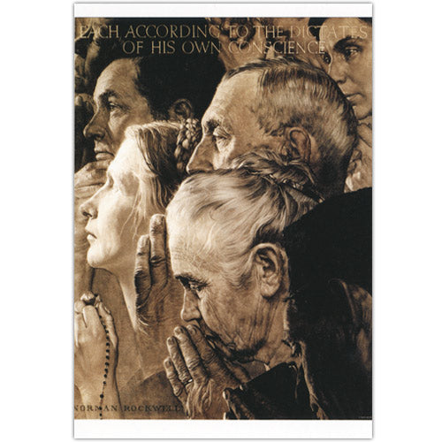 Freedom to Worship Postcard