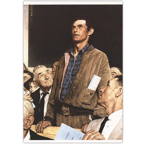 Freedom of Speech Postcard