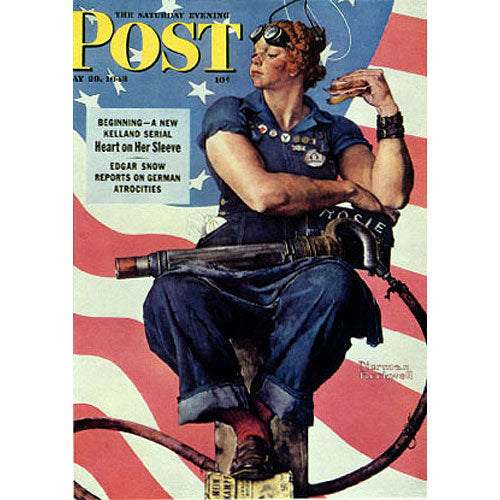 Rosie the Riveter Postcard