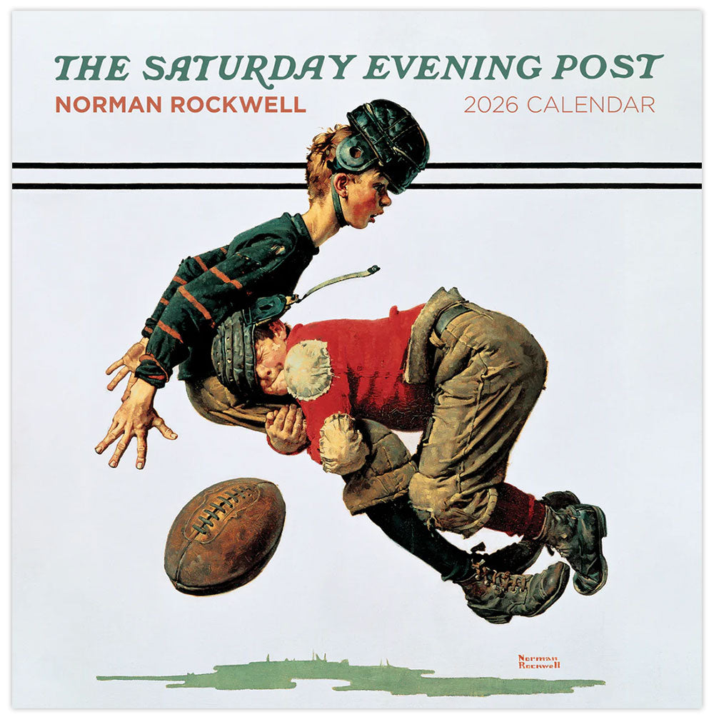 Norman Rockwell 2026 Saturday Evening Post Wall Calendar – Norman