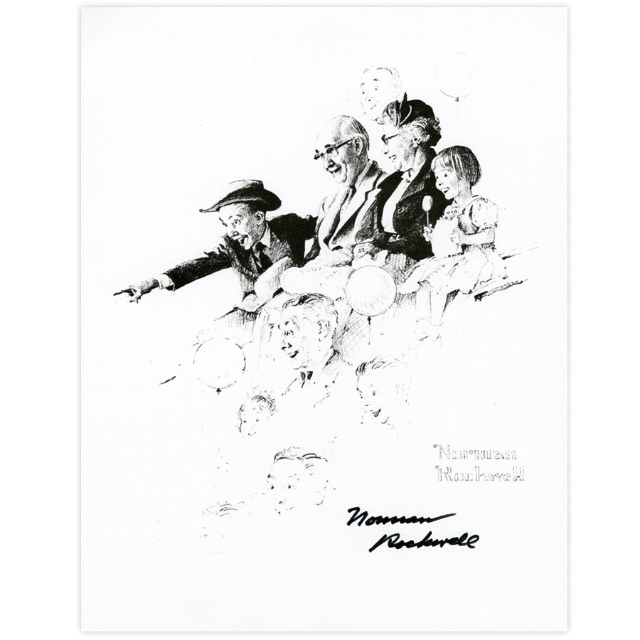Circus Signed Print – Norman Rockwell Museum Store