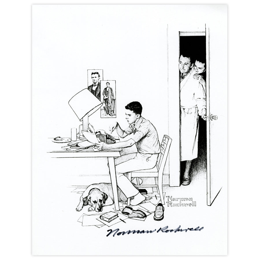Midnight Oil Autographed Print