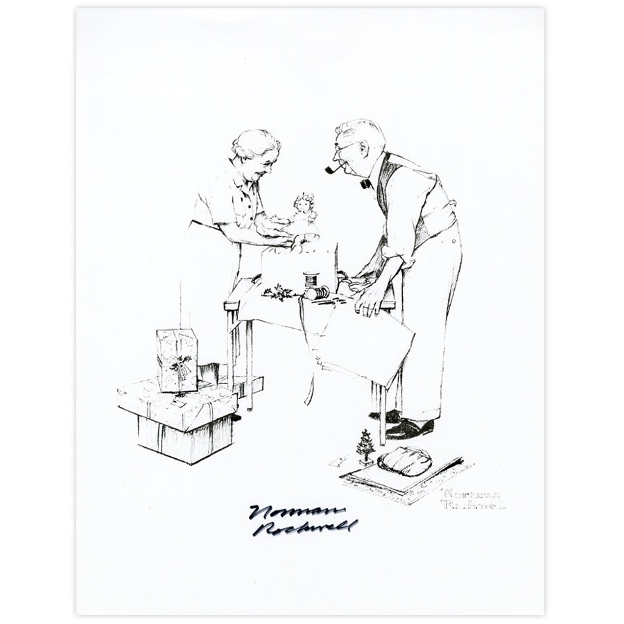 Christmas Signed Print