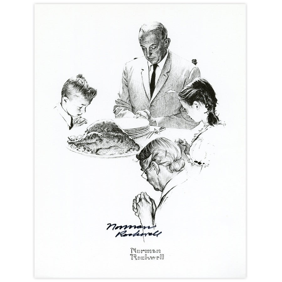 Thanksgiving Signed Print