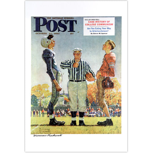 Coin Toss (The Referee) Signed Print