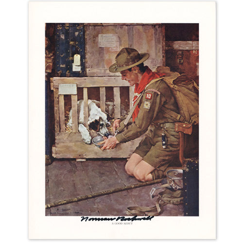 Good Scout (1935) Signed Print