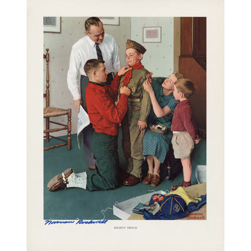 Mighty Proud Signed Print
