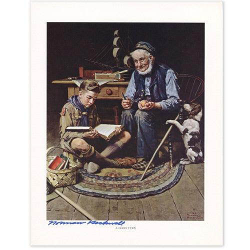 Good Turn Signed Print