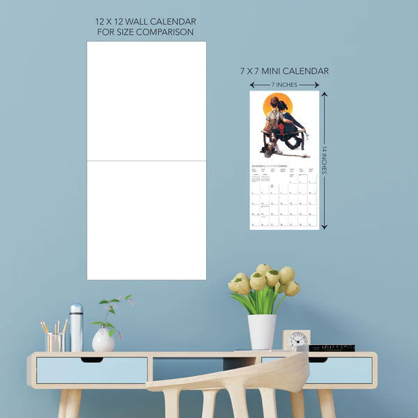 Saturday Evening Post Mini 16 Month 2026 Calendar