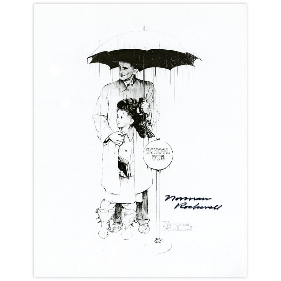 Bus Stop Autographed Print