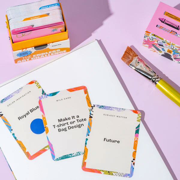 The Endless Art Challenge Card Deck