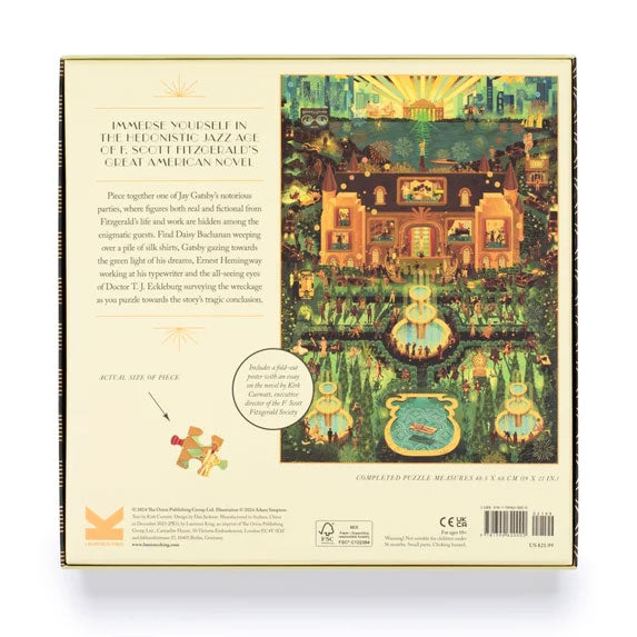 The World of the Great Gatsby 1000 Piece Puzzle