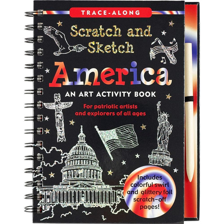 Scratch and Sketch America: An Art Activity Book