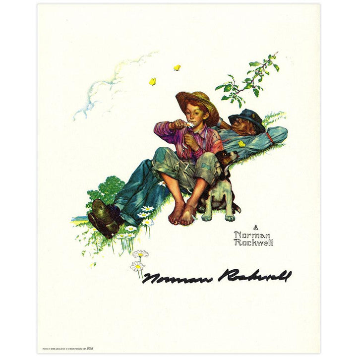 Grandpa and Me Signed Print Portfolio