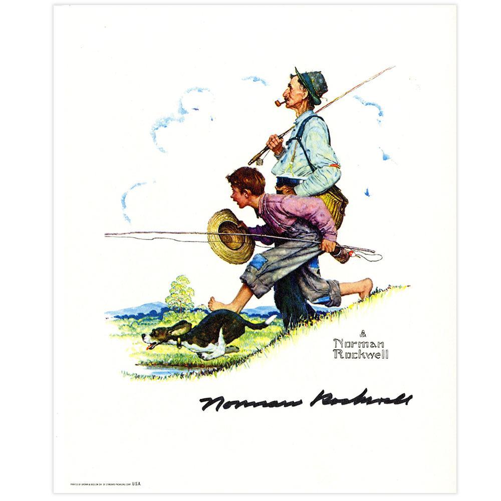 Grandpa and Me Signed Print Portfolio
