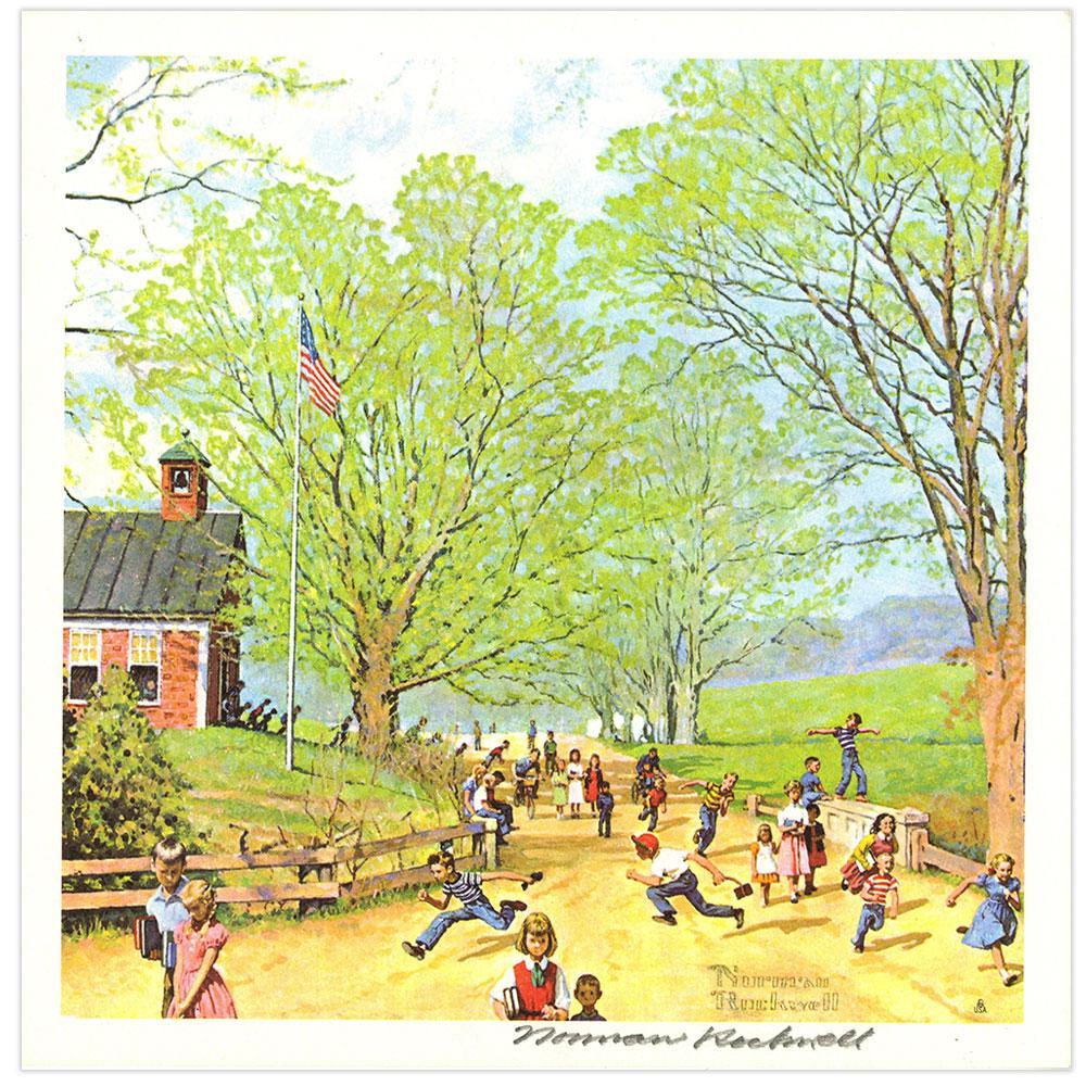 School's Out Signed Print