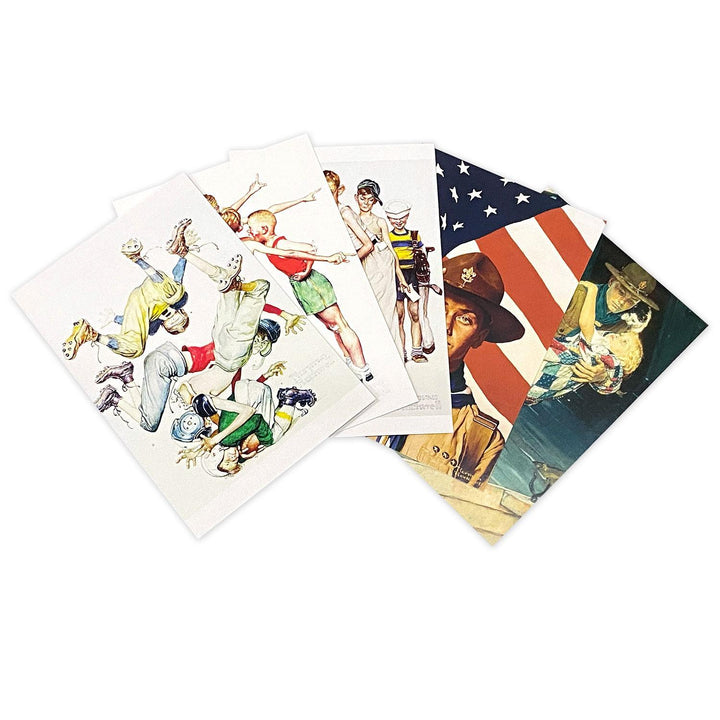 10 Sports and Scouts Postcards Pack
