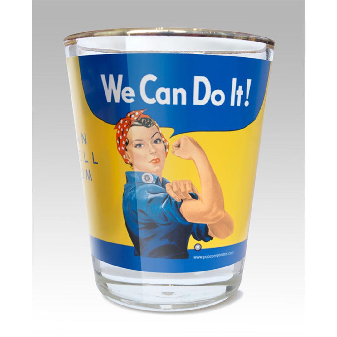 We Can Do It! 1 Oz. Glass
