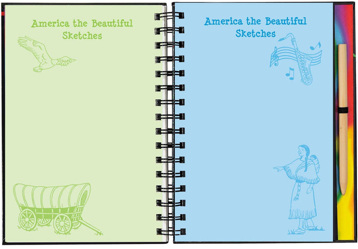 Scratch and Sketch America: An Art Activity Book