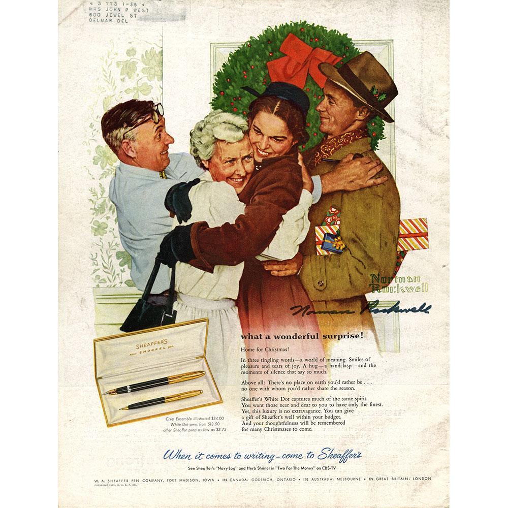 Home for Christmas Signed Tear Sheet