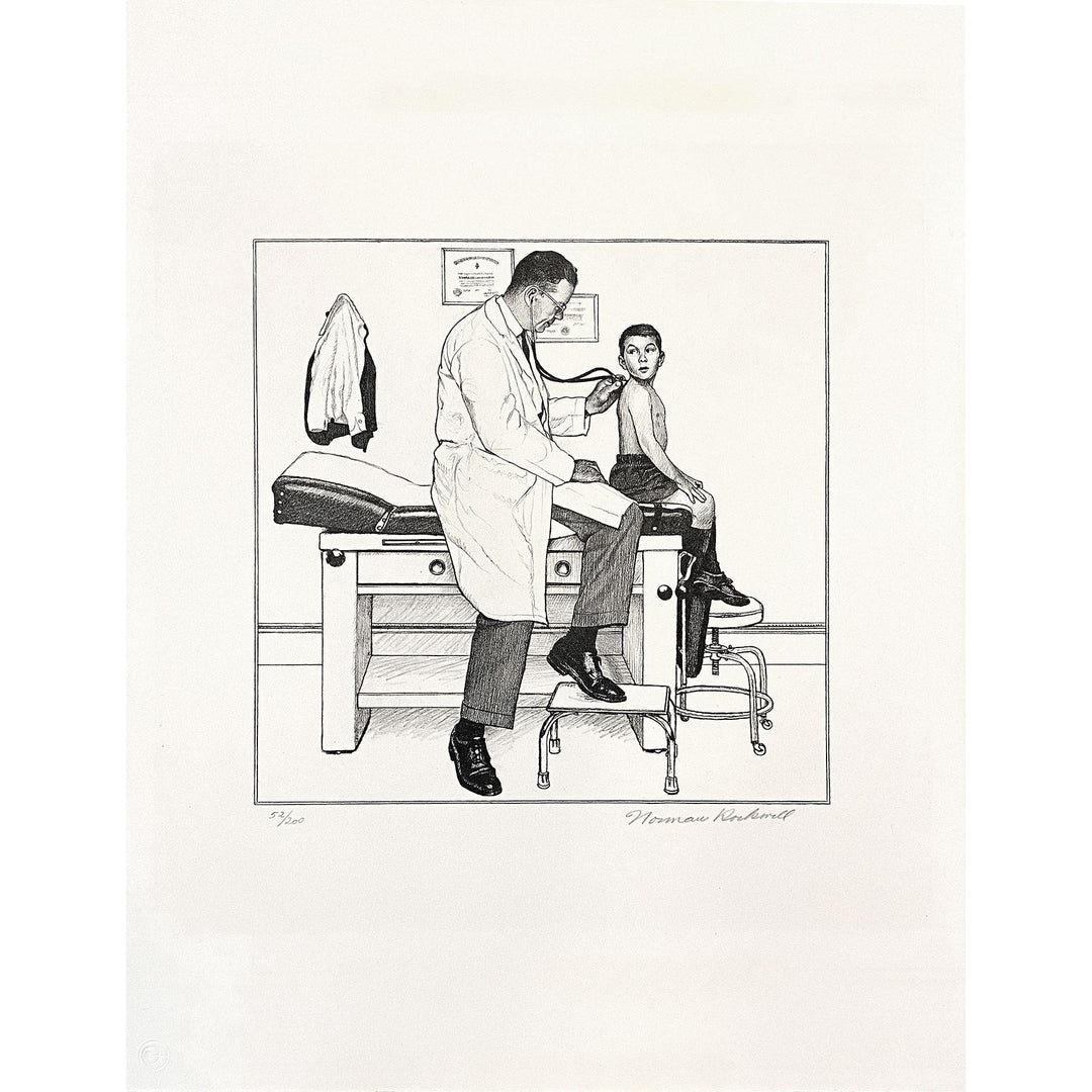 The Specialist - (Doctor & Boy) Signed Print