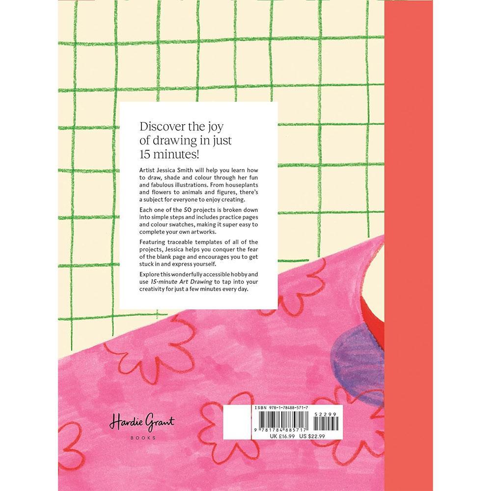 15-minute Art Drawing: Learn how to Draw, Colour and Shade