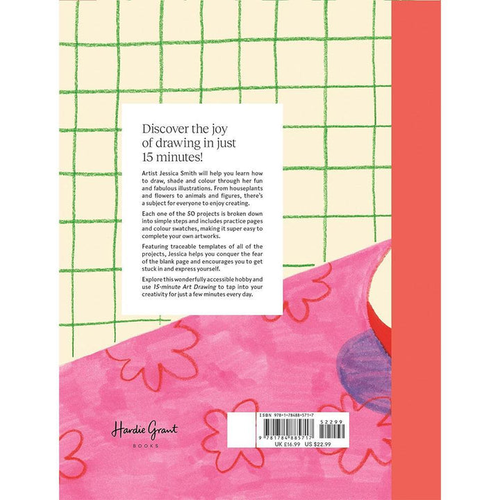 15-minute Art Drawing: Learn how to Draw, Colour and Shade