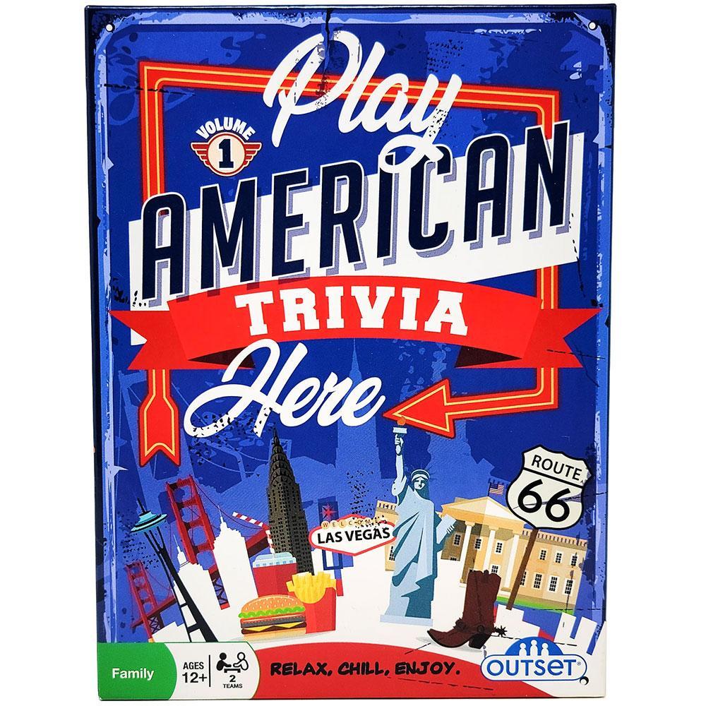 Play American Trivia Here Card Game - The Ultimate Challenge
