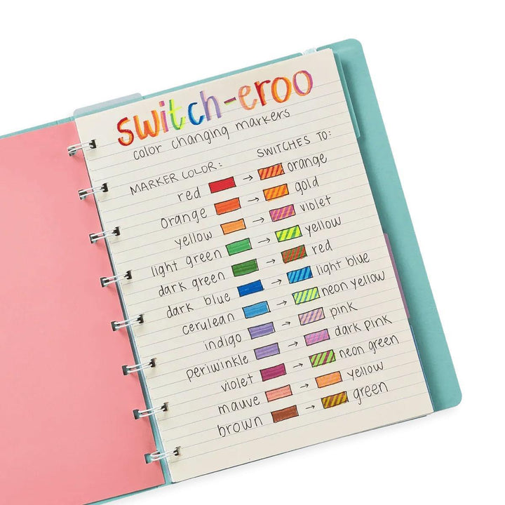 Switch-eroo Color Changing Markers
