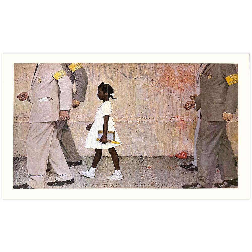 The Problem We All Live With Signed Print