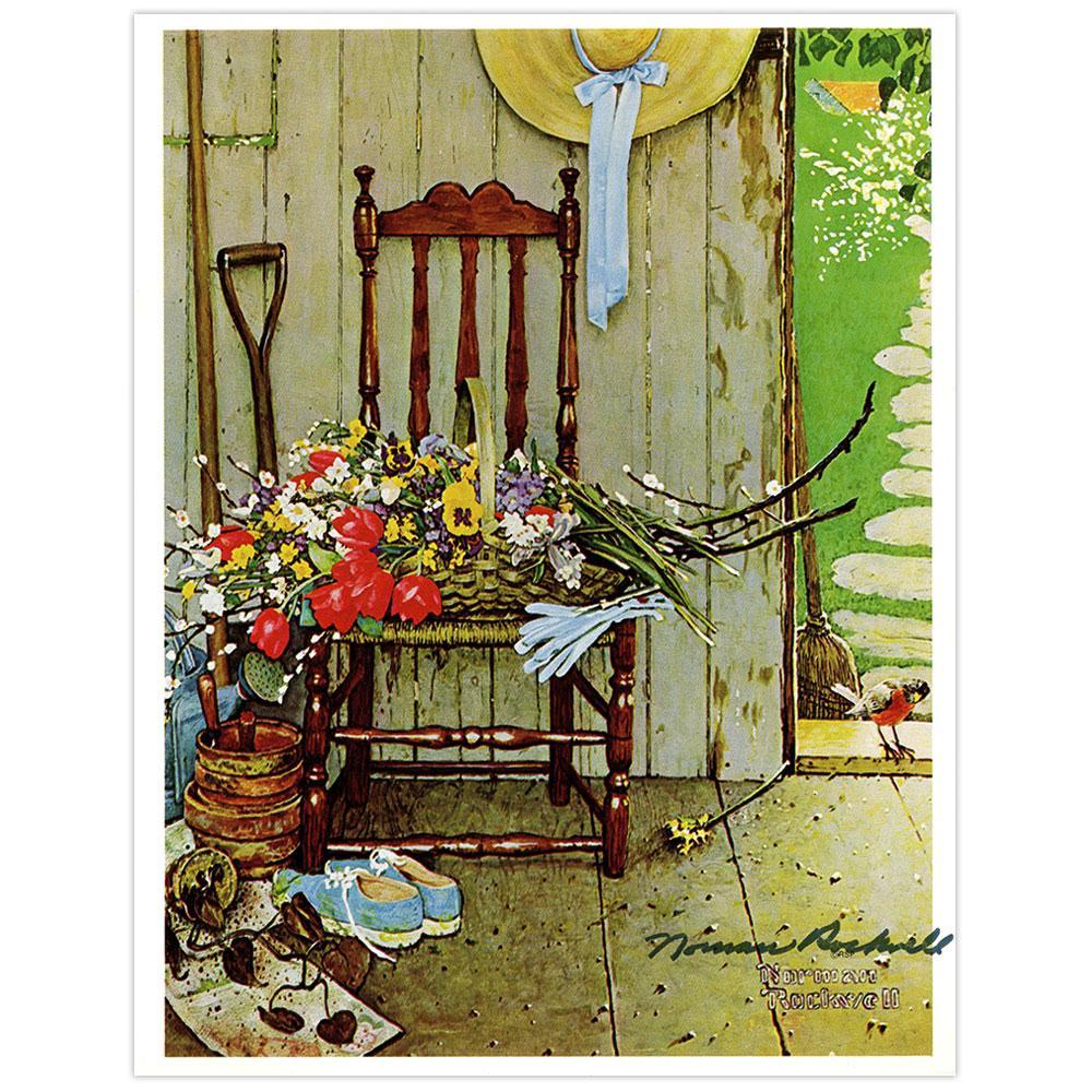 Spring Flowers Signed Print