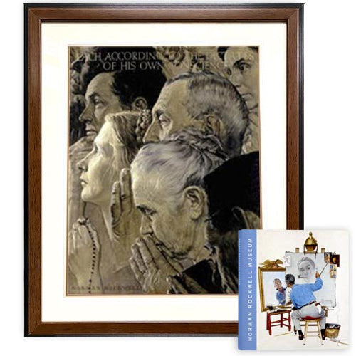Freedom to Worship 22.5 x 27 Framed Offset Print