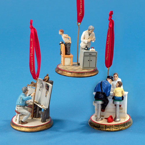 Norman Rockwell Saturday Evening Post Holiday Christmas Ornament