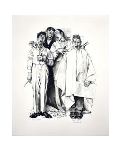 Gone Fishing Limited Edition Print by Norman Rockwell Pricing