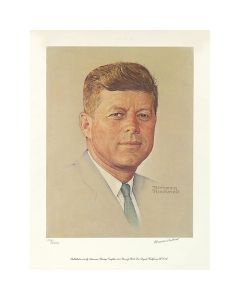 John F. Kennedy (Drew print) 20x15 Artist Proof