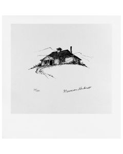 The Schoolhouse Building Signed Print