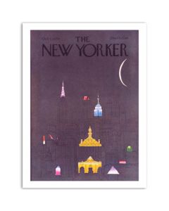 R.O. Blechman: NYC Skyline Signed Print