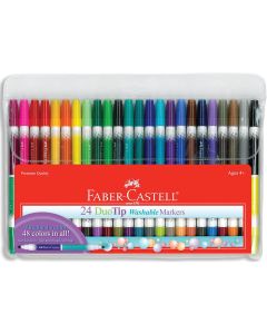 24 Duo Tip Washable Markers
