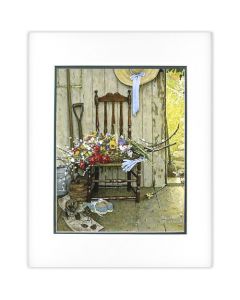 Spring Flowers 14" x 18" Matted Print
